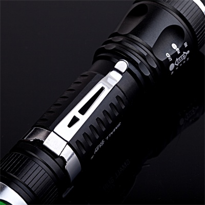 Telescopic Focusing LED Light with Li-ion Battery