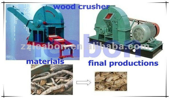 Larger Capacity 55kw Disc Industrial Wood Shredder Chipper