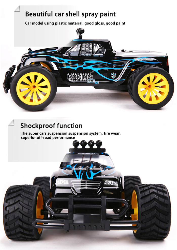 Kids Plastic Remote Control Toy 1 16 Electric RC Cars