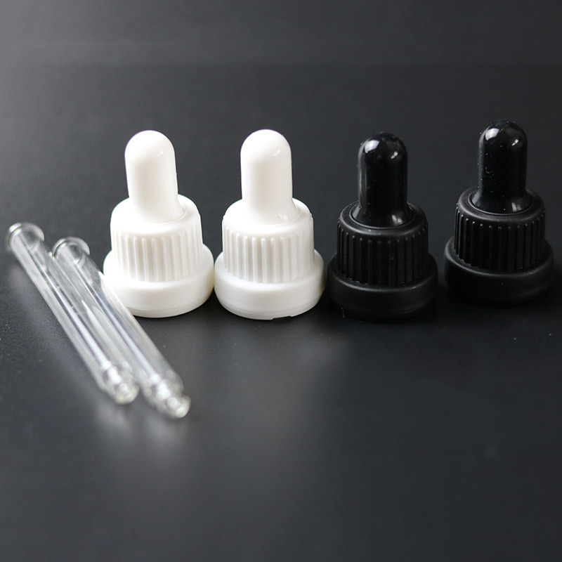 Wholesale Black Child Proof Glass Dropper for 30ml 50ml Bottle (ND06)