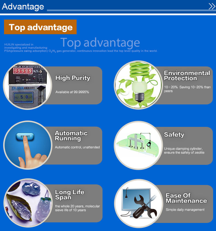 Energy-Saving Psa Nitrogen Generator for Chemical/Electronic