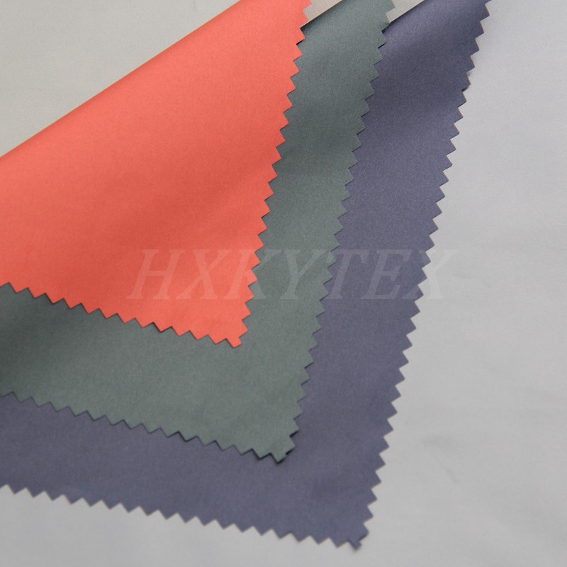 30d Foam Coating Polyester Pongee Fabric for Men's Trench