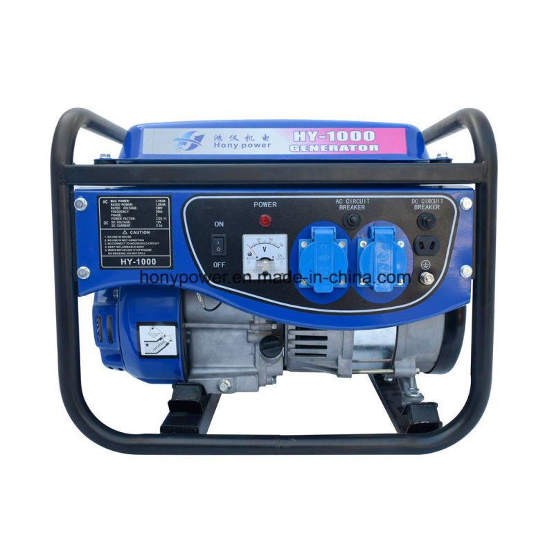 Honypower Hy1000 1kw 1.2kVA Gasoline Portable Diesel Open Silent Generator Made in China