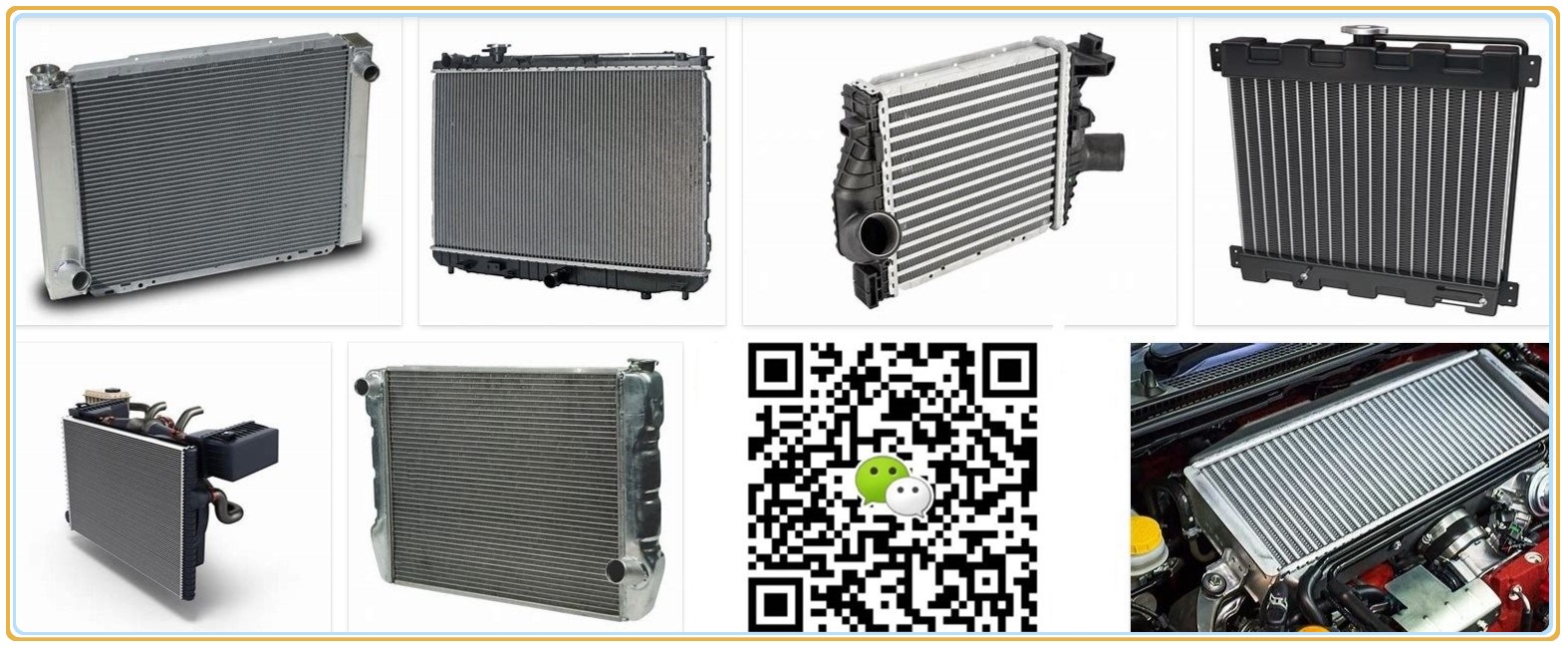 car engine radiator for gaz engine