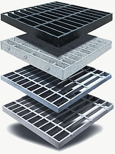 The Drain Cover of Galvanized Grating Steel