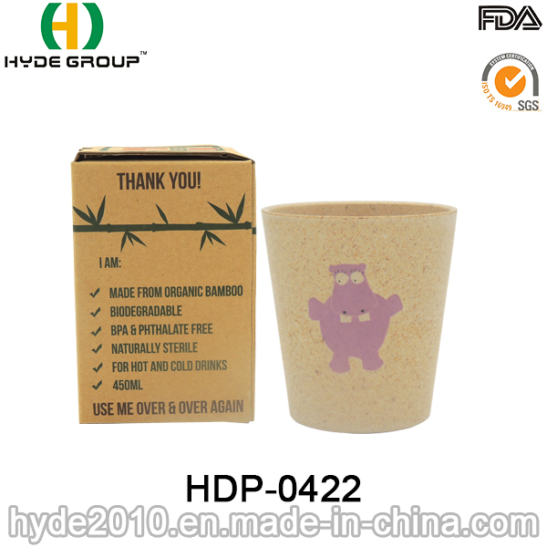 Wholesale Biodegradable Organic Bamboo Fiber Cup (HDP-0422)