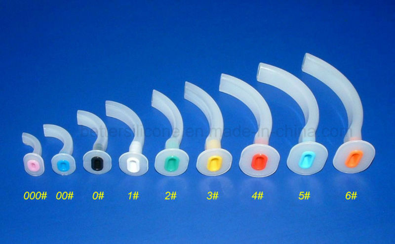 Color Coded Medical Consumables Guedel Type Oral Pharyngeal Airway