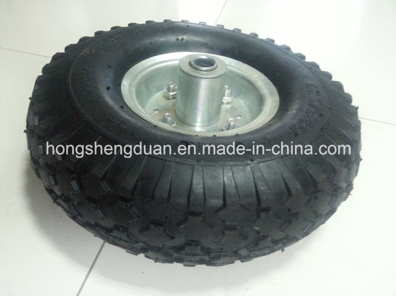 Professional Manufacturer 4.10/350-4 Wheelbarrow Pneumatic Wheel Rubber Wheel