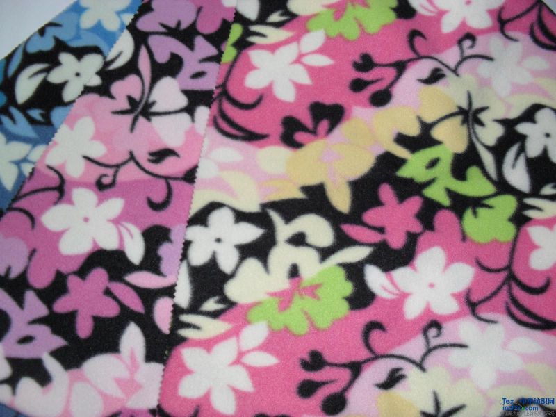 Printed Polar Fleece Fabric