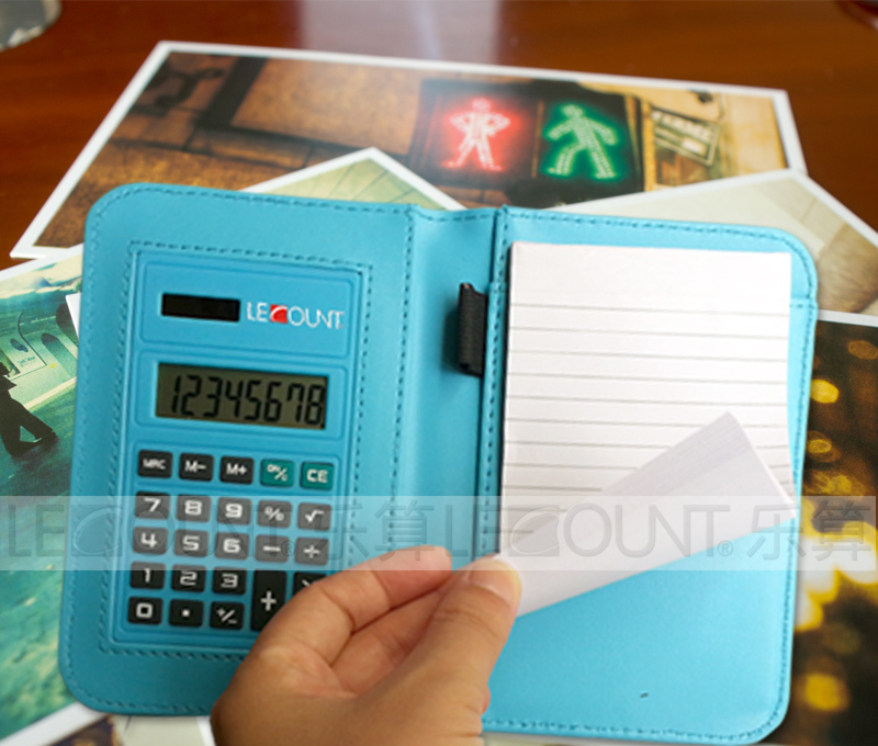 Notebook Calculator with Ballpen (LC805A)