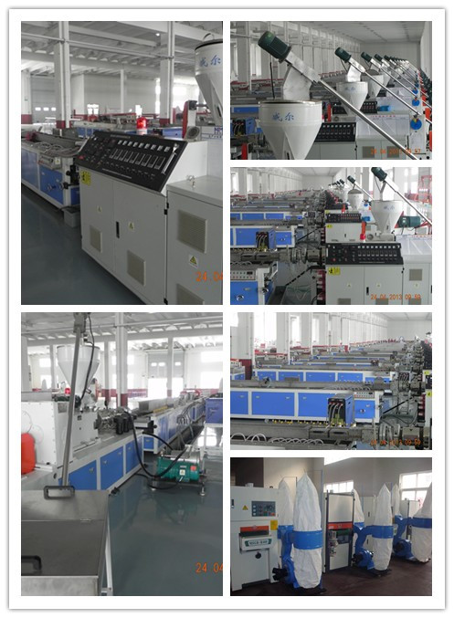 Turnkey Project PVC-WPC Profile Machine