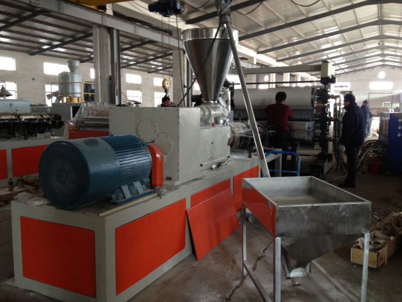 PVC Foaming Plate/Board Production Line Plastic Plate Machine