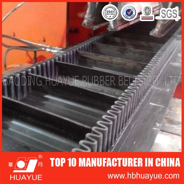 Heavy Duty Long Distance Cleat Sidewall Conveyor Belt