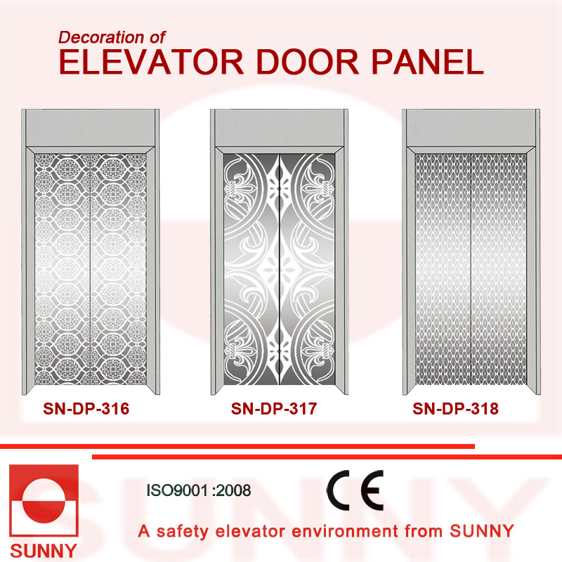 Stainless Steel Door Panel for Elevator Cabin Decoration (SN-DP-310)