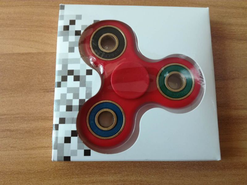 Tri-Spinner Hand Fidget Spinner Toy