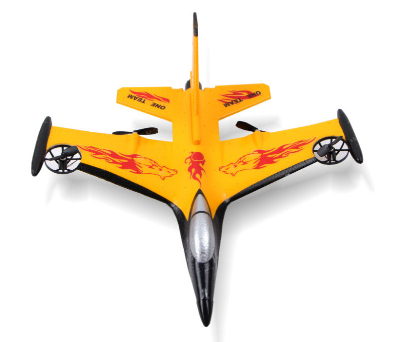 2.4G 4CH RC Airplane R/C Toy EPP Battle Plane (H0234086)