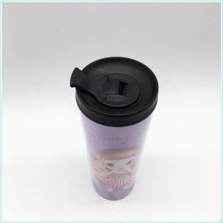 Food Grade 12oz, 16oz, 20oz PP Reusable Coffee Cup, Eco Friendly BPA Free