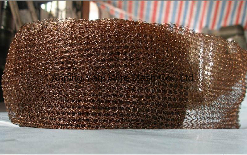 High Quality Stainless Steel Knitted Wire Mesh Anping Factory