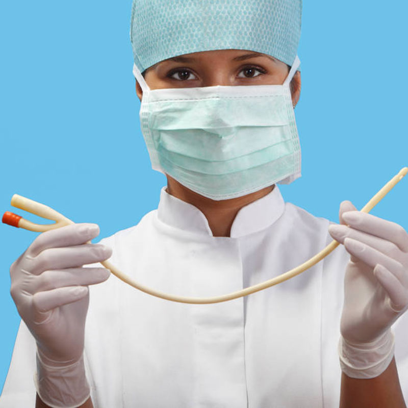 silicone latex foley catheter