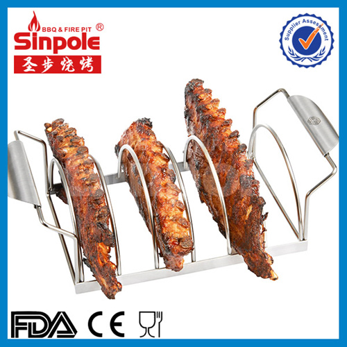 Stainless Steel Rib Rack with Ce/FDA Approved