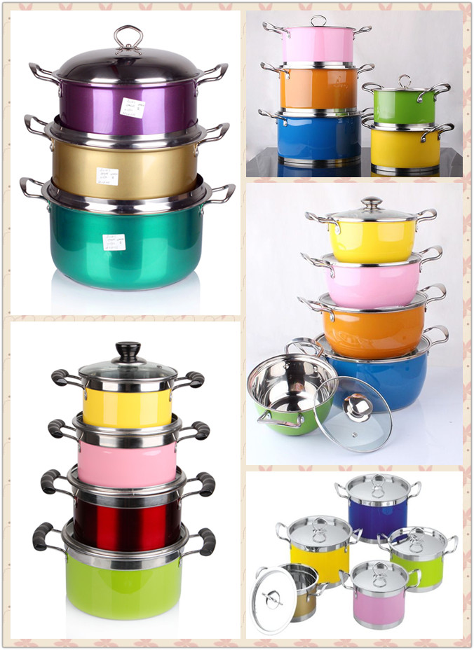 Stainless Steel Non-Stick Cookware Set/Stainless Steel Kitchenware