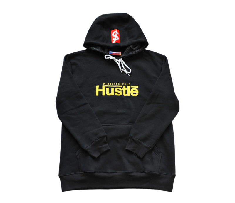 Black Style Fashion Hoodie Basketball Sports Hoodie with Customized Logo (H5012)