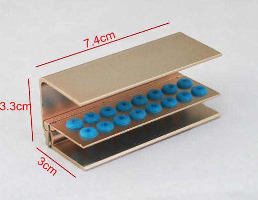 16 Hole Bur Stand with Silicone Ring