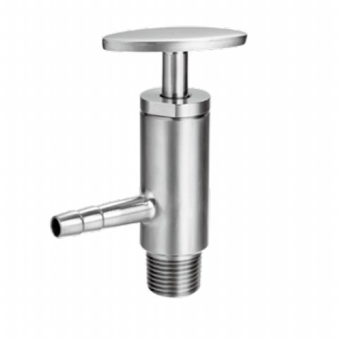 Stainless Steel Aspetic Sanitary Ss304 Ss316L Clamped Sample Valve