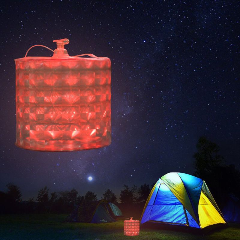 Beautiful Fashion Easy Portable Color-Changing Outdoor Inflatable Solar Lantern for Dancing Party