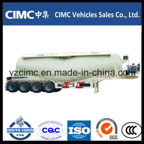 Cimc Tri-Axle Cement Bulker Trailer / Bulk Cement Trailer/ Cement Tanker