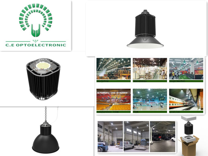 200W Super Bright LED Highbay Lights with Meanwell or Philips Driver