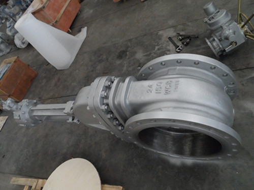 Class150 24inch Carbon Steel Flange Gate Valve with Flexible Wedge