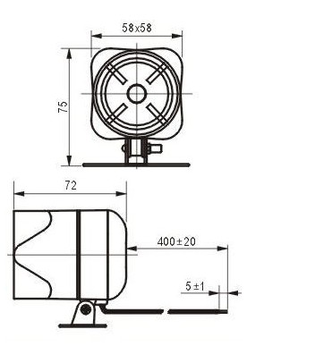 Alarm Siren Warning Siren for Car with CE & RoHS (FBELE)