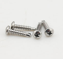 8X1 Inch Ss410 Hex Washer Head Self Drilling Screw