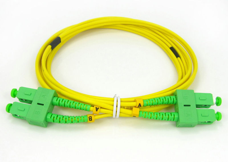 Sc/APC Fiber Patch Cord Simplex or Duplex Fiber Patchcord 0.2dB