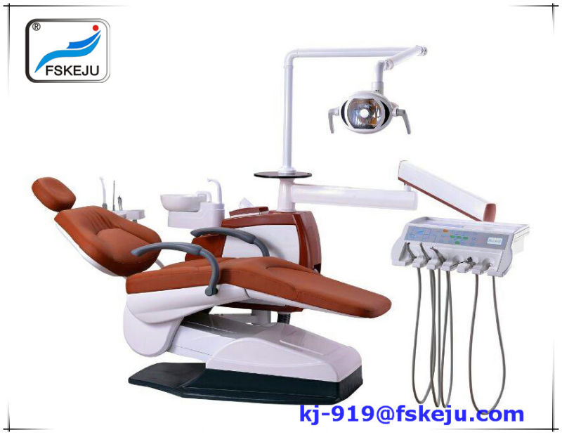 High Quality Chair-Mounted Dental Chair with ISO Ce (KJ-916)