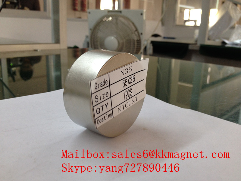 neodymium magnet stop water meter N35 55X25 N42 55X25