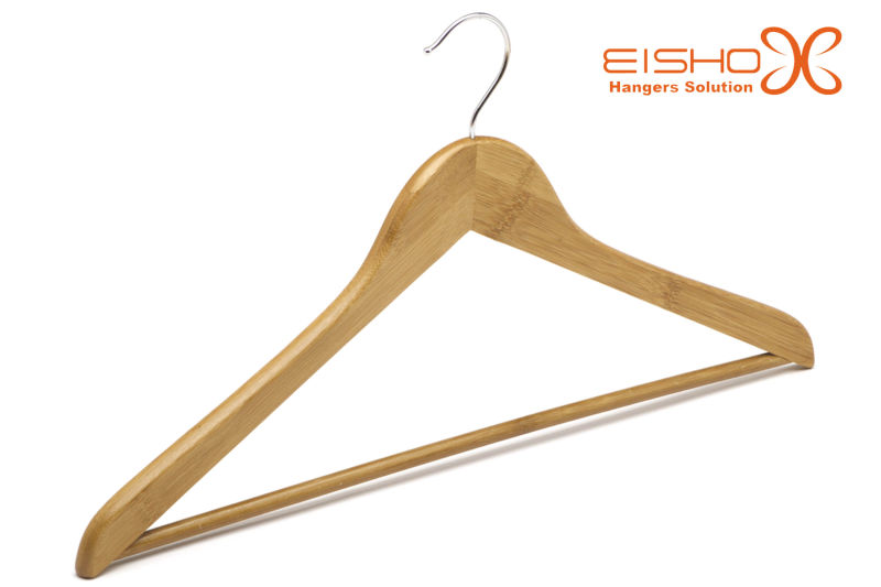 Bamboo Hanger with Clips (MB05-2)