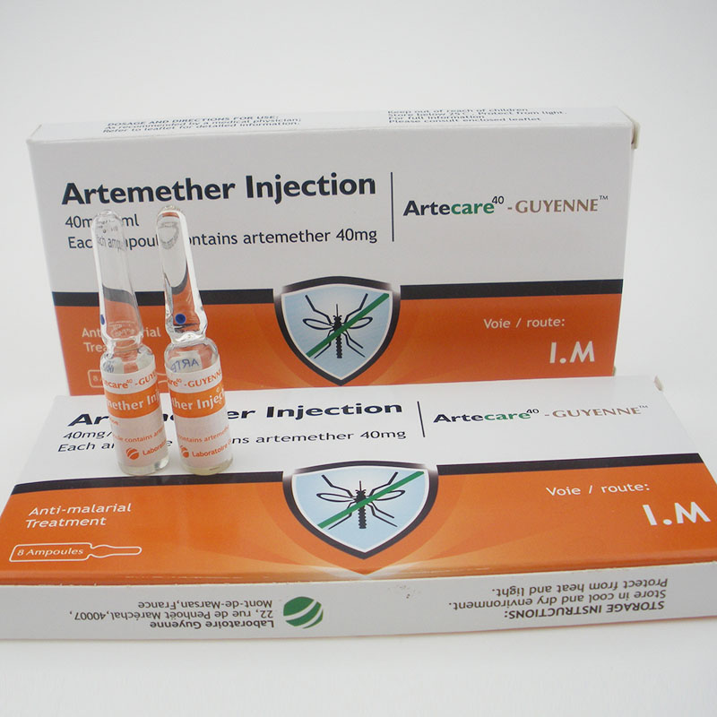 Factory Price GMP Antimalarial Finished Injection Artemisinin Injection