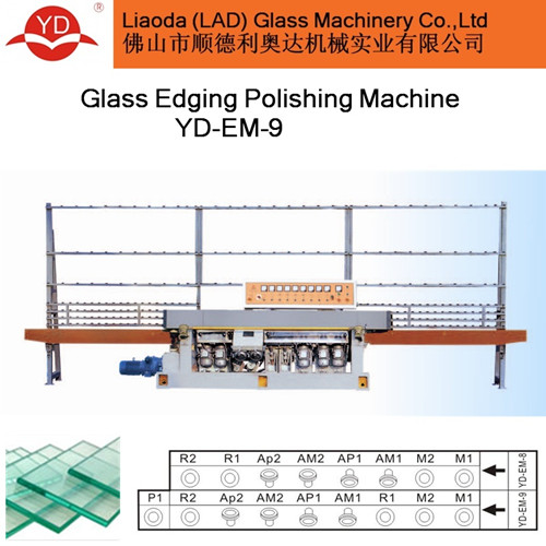 Glass Straight Line Edging Polishing Machine on Hot Sale