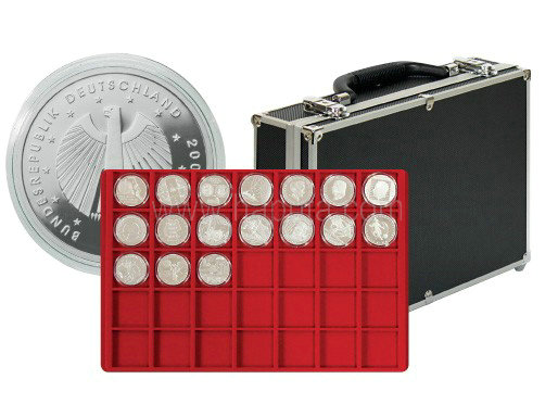 Portable Aluminum Case for Coins (HO-1002)