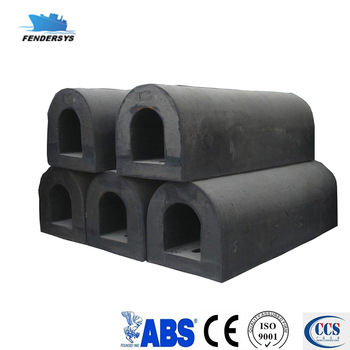 D Type Marine Rubber Dock Fenders for Harbour