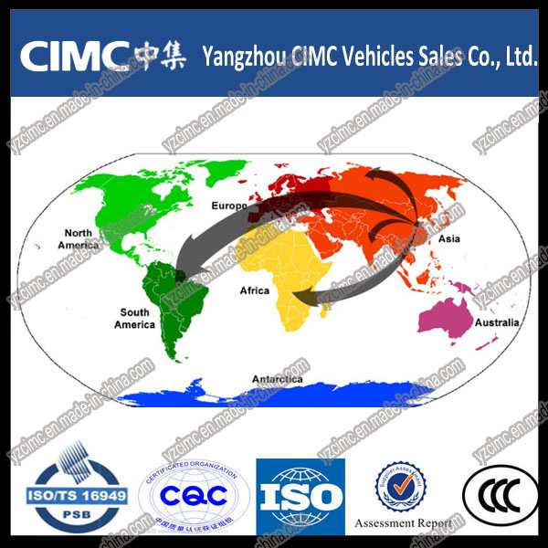 Cimc Bitumen Liquid Tanker Trailer