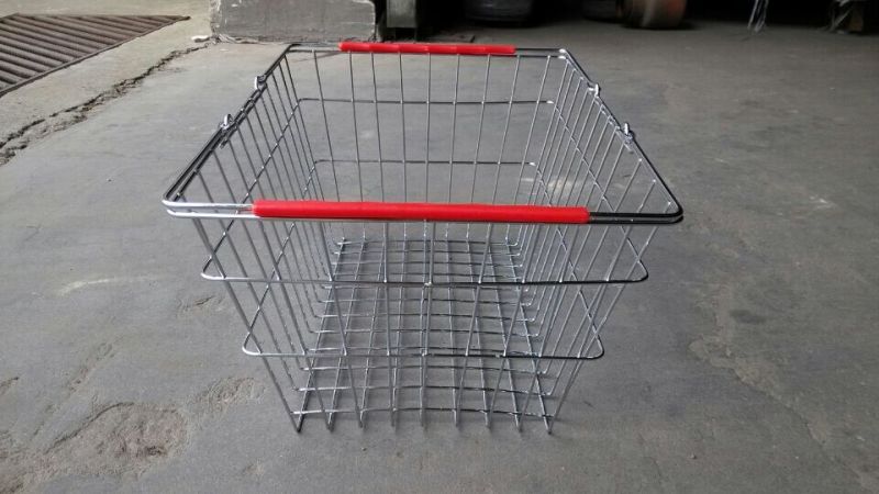 Store Wire Mesh Handle Metal Basket