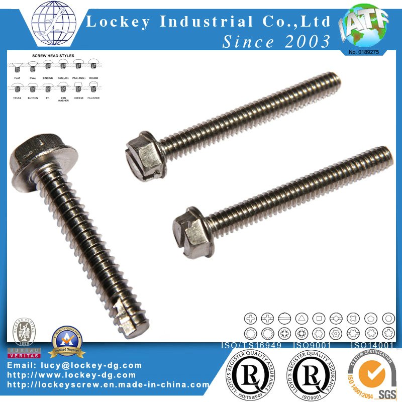 Stainless Steel Hex Head Machine Screw