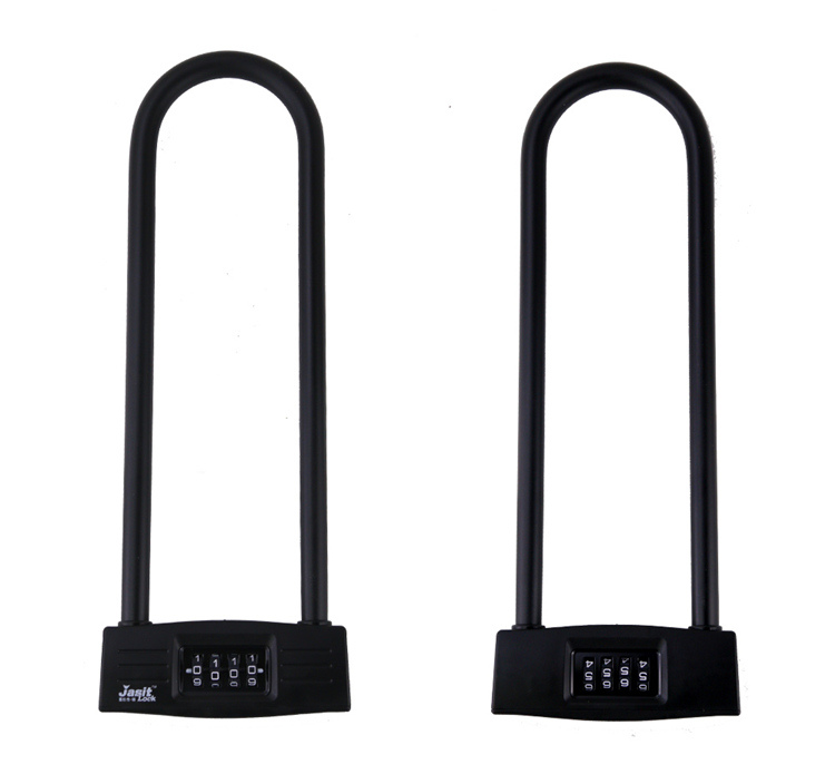 Yf20708 U-Shape Long Combination Lock for Door, Bicycle, Motorbike