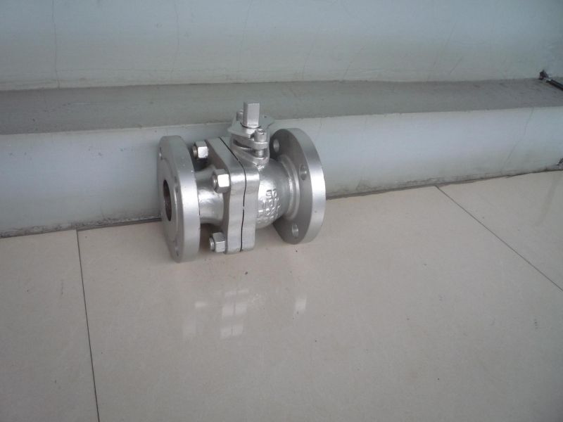 2-PC Double Flange JIS 10k Ball Valve