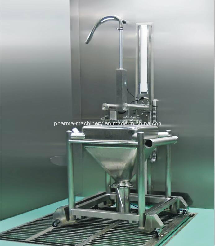 Gqx Single-Column IBC Bin Lift Cleaning Machine