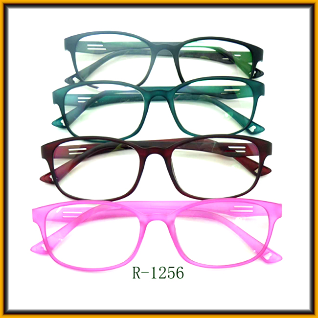 Pink Matte Tr90 Frame and Temple Reading Glasses Manufacturer R-1256