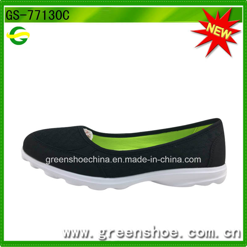 Good Selling Greenshoe Fashion Lady Casual Flat Shoes